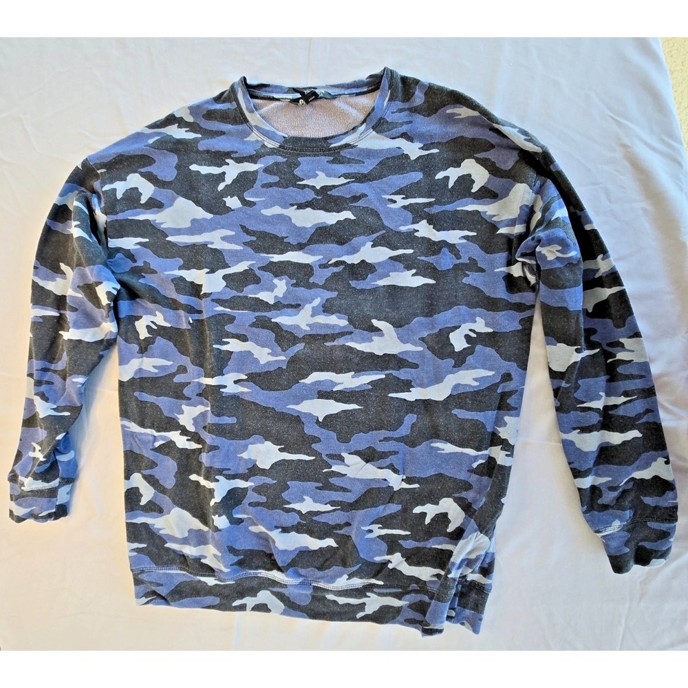 Atheleta sweater crew neck women camo relax utility grunge hiking cozy smooth